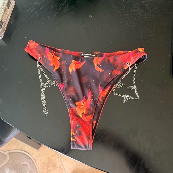 iHeartRaves Pants - Illenium x iHeartRaves Flame Bottom